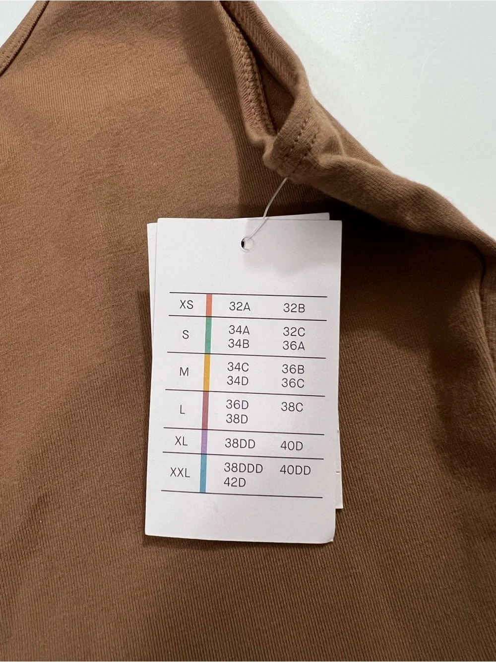 NWT Auden Tan Bodysuit XS